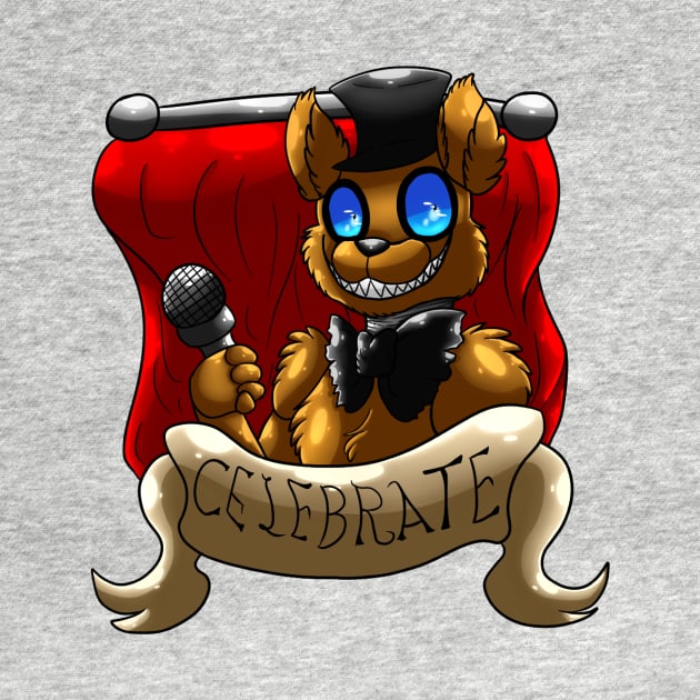 CELEBRATE - Freddy Fazbear by Raijikaru